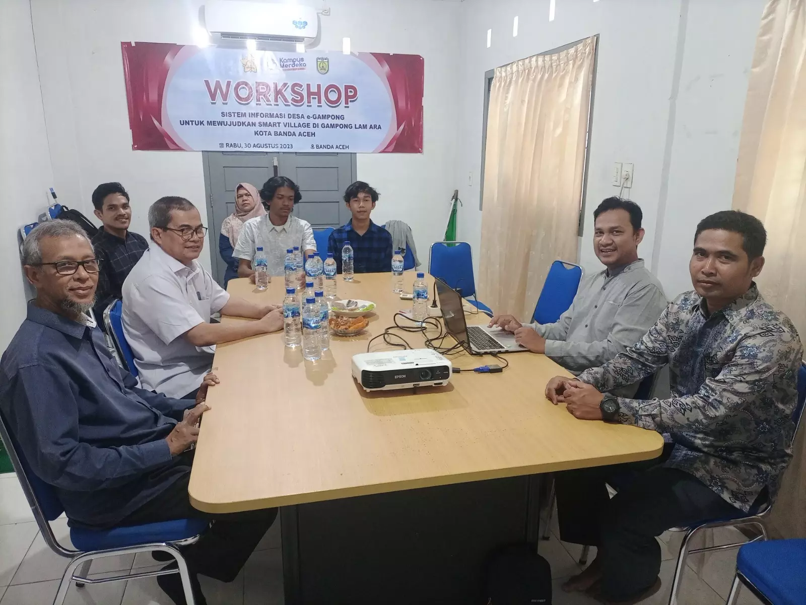 Workshop Sistem Informasi Desa e-Gampong Universitas Syiah Kuala: Menyongsong Era Digital dengan Dukungan Penuh Kemdikbudristek
