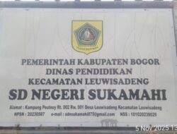 Proyek Rehabilitasi Ruang Kelas SD Negri Sukamahi Diduga Tidak Sesuai RAB Dan Terindikasi Mengunakn Bahan Baja Ringan Bekas