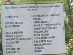 Warga Protes”Proyek Irigasi di Desa Balekambang Diduga Asal-asalan