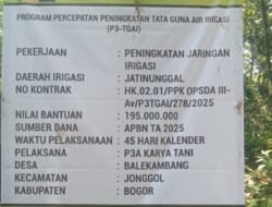 “Proyek Irigasi di Desa Balekambang Diduga Asal-asalan, Warga Protes