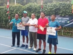 Kodim 0508/Depok gelar Turnamen Tenis Lapangan abadijaya Sukmajaya Depok Telah Selesai